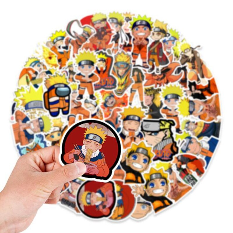 50pcs Uzumaki Naruto Stickers