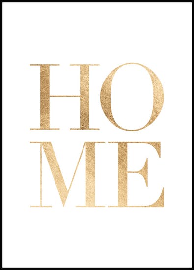 Gold Home poster